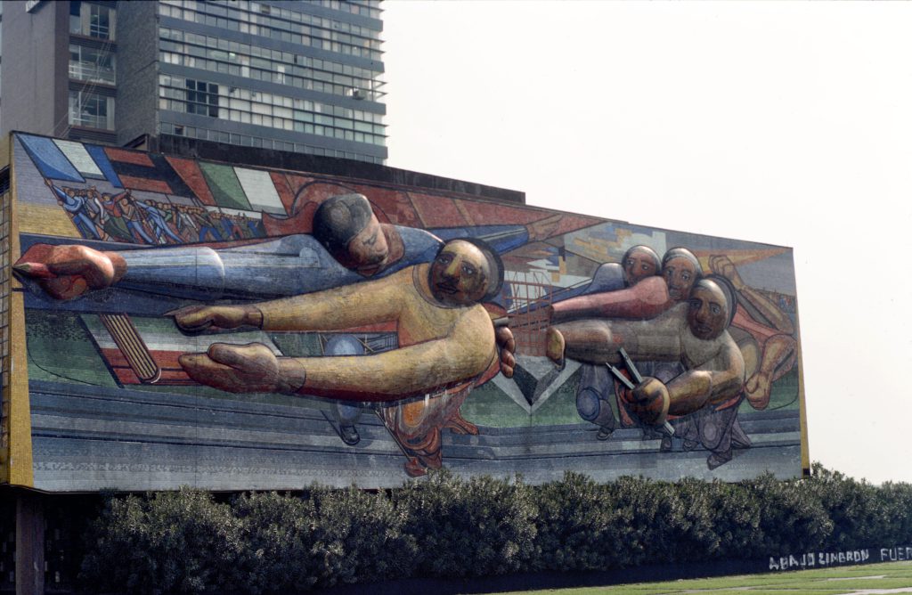 Mural Diego Rivera en CU UNAM