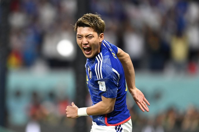 Japón derrota a la favorita Alemania en Qatar 2022.