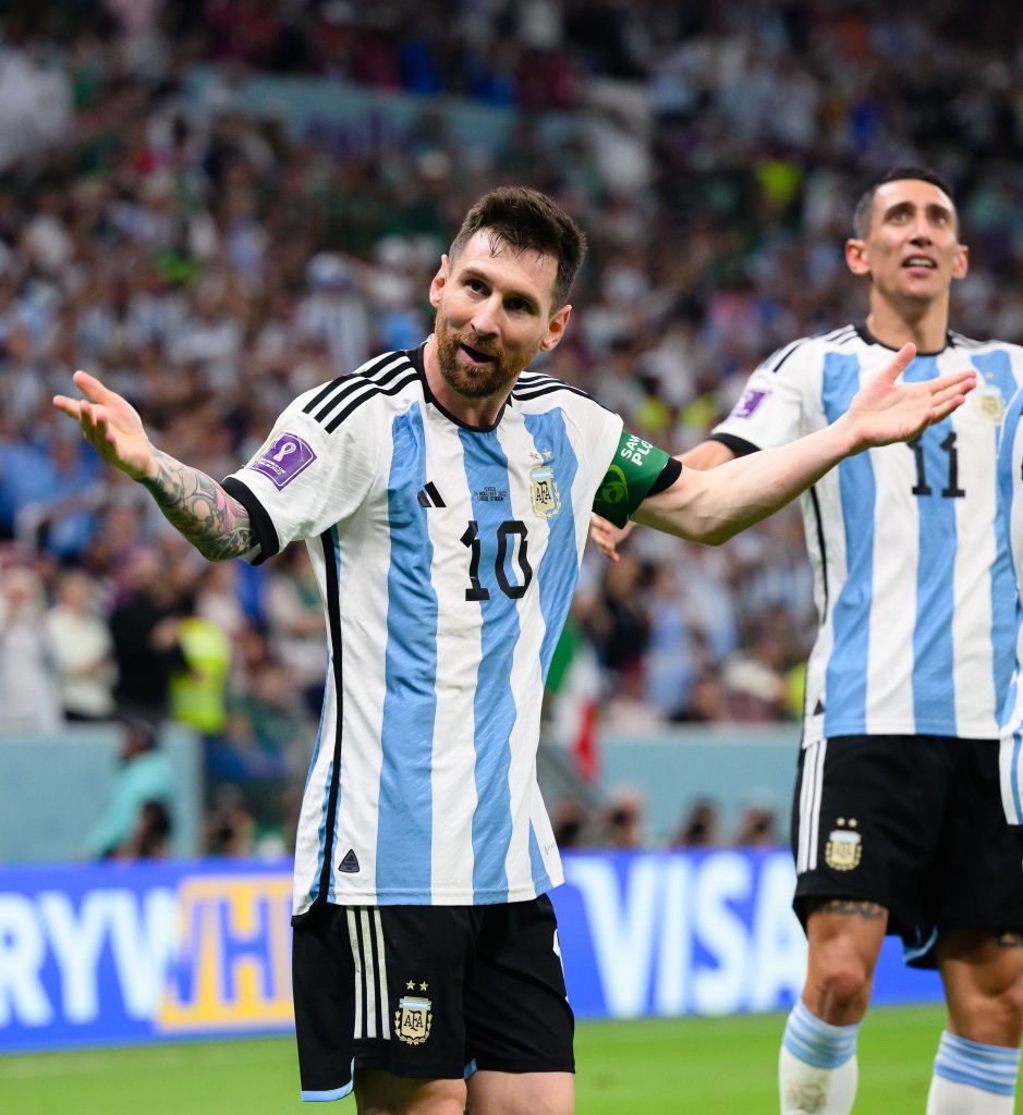 Fue un chispazo de Messi con el que Argentina venció a México.