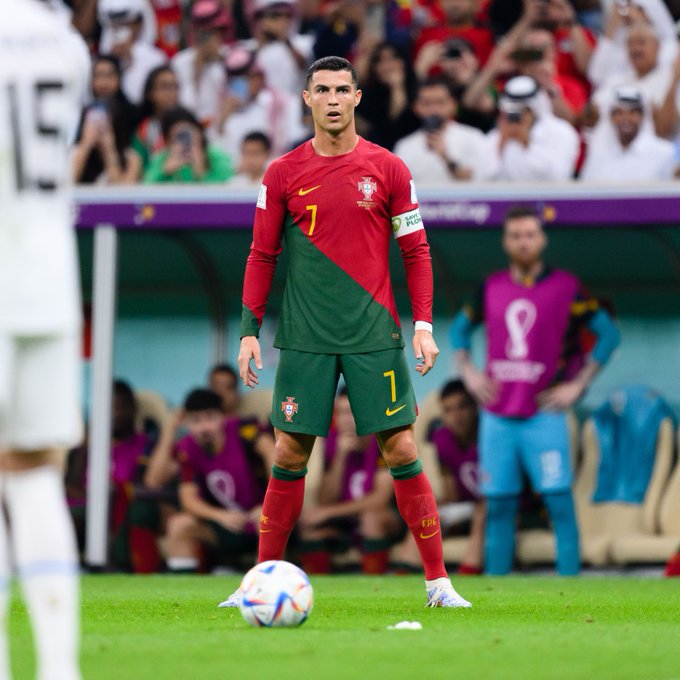 Cristiano Ronaldo. Foto @fifaworldcup_es