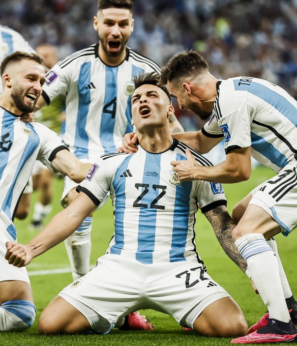 Lautaro Martínez convirtió el último gol en la definición por penales.