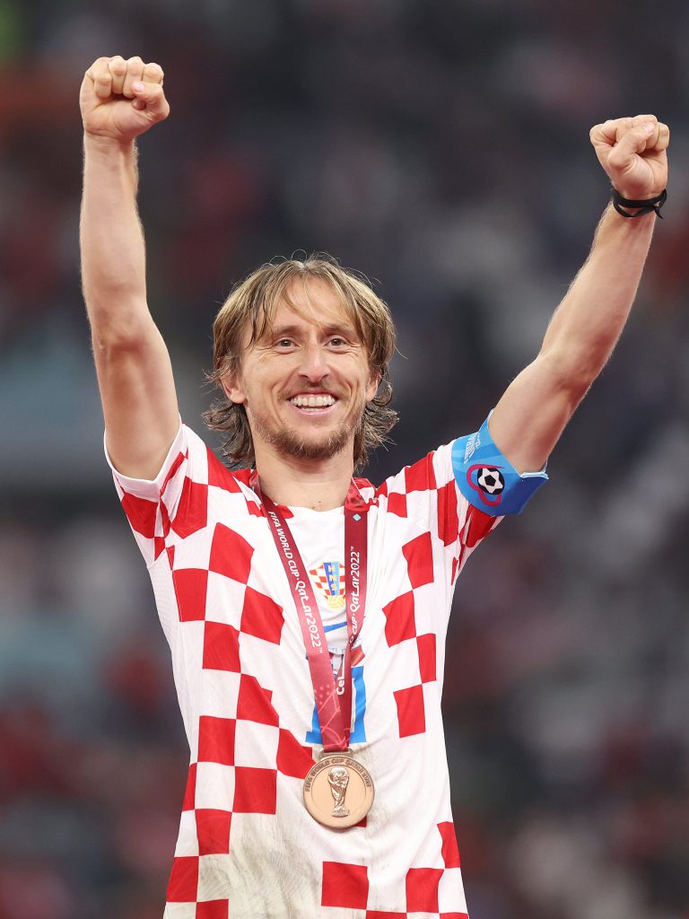 Fue, posiblemente, la última participación mundialista del croata, Luka Modric, de 37 años.
