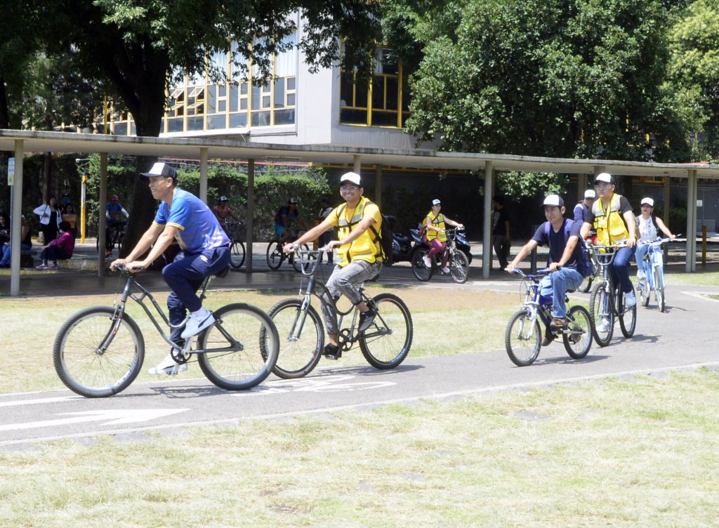 La UNAM puso en marcha el Festival Ciclista “La Fuga y el Pedal” 2023, a propósito del Día Mundial de la Bicicleta que se conmemora este 3 de junio.