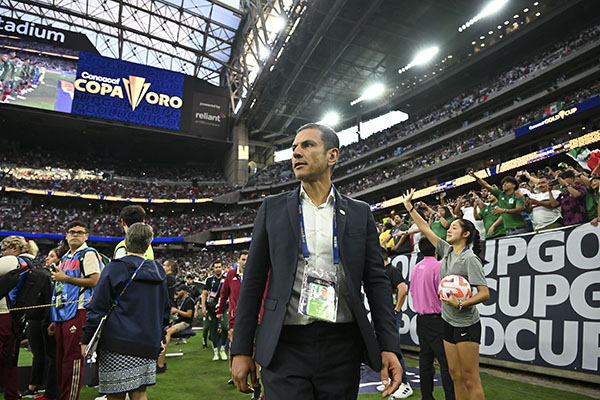 “La gente y los jugadores se lo merecen”: Jaime Lozano. Información y fotos Dirección de Comunicación FMF y @miseleccionmx.