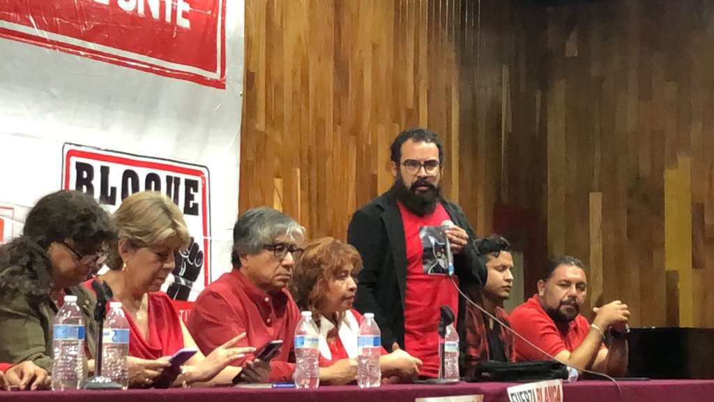 Adrián Alvarado subrayó que la campaña del Bloque se realizó desde educación inicial hasta superior, en el IPN. 