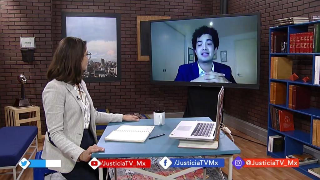 Ignacio Pedroza Tello en el Programa Derecho a Disentir de Justicia Tv.