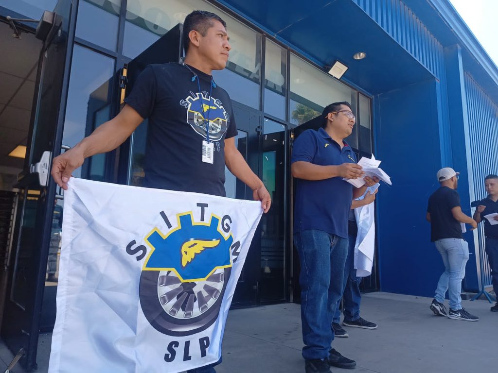 Histórico logro dela Sección Sindicato Independiente de Trabajadores/as de Goodyear, México-SLP.