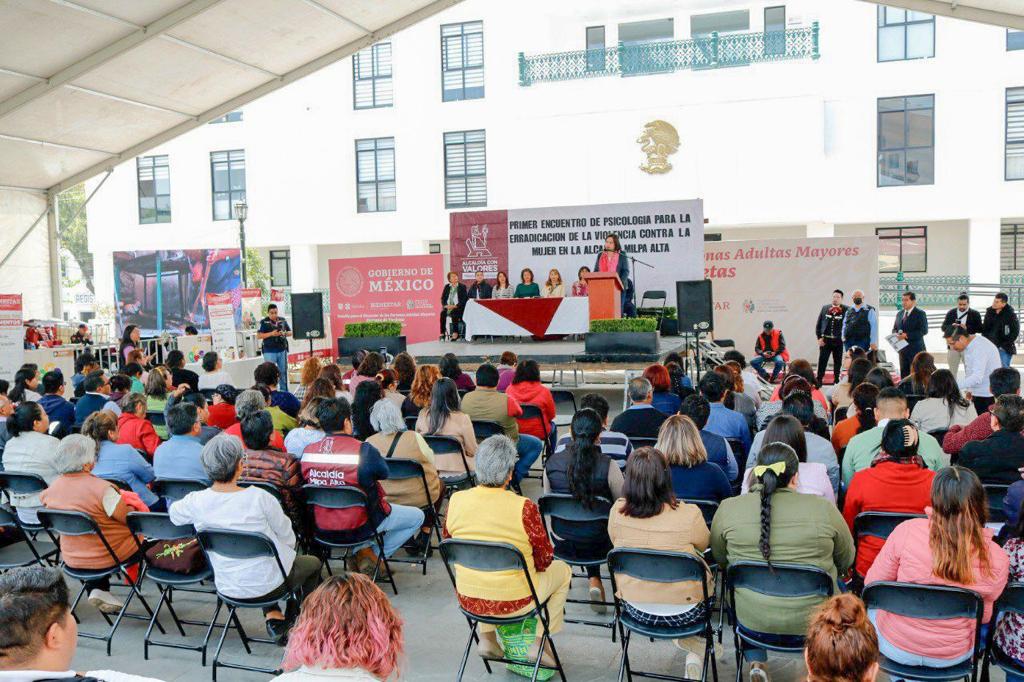 En cuatro poblados de Milpa Alta se cuenta con el grupo denominado “Red de Mujeres”.