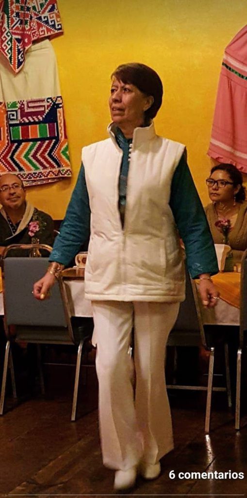 La maestra Virginia Rojas Vega, que ha dedicado 50 años de su vida a la danza folclórica.