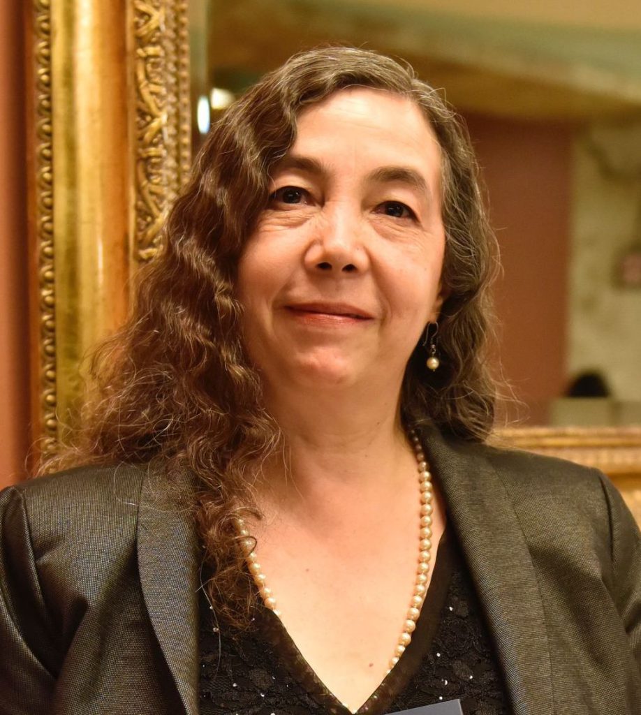 La compositora Leticia Armijo, organizadora del XXIX Encuentro Internacional – XXV Iberoamericano de Mujeres en el Arte.