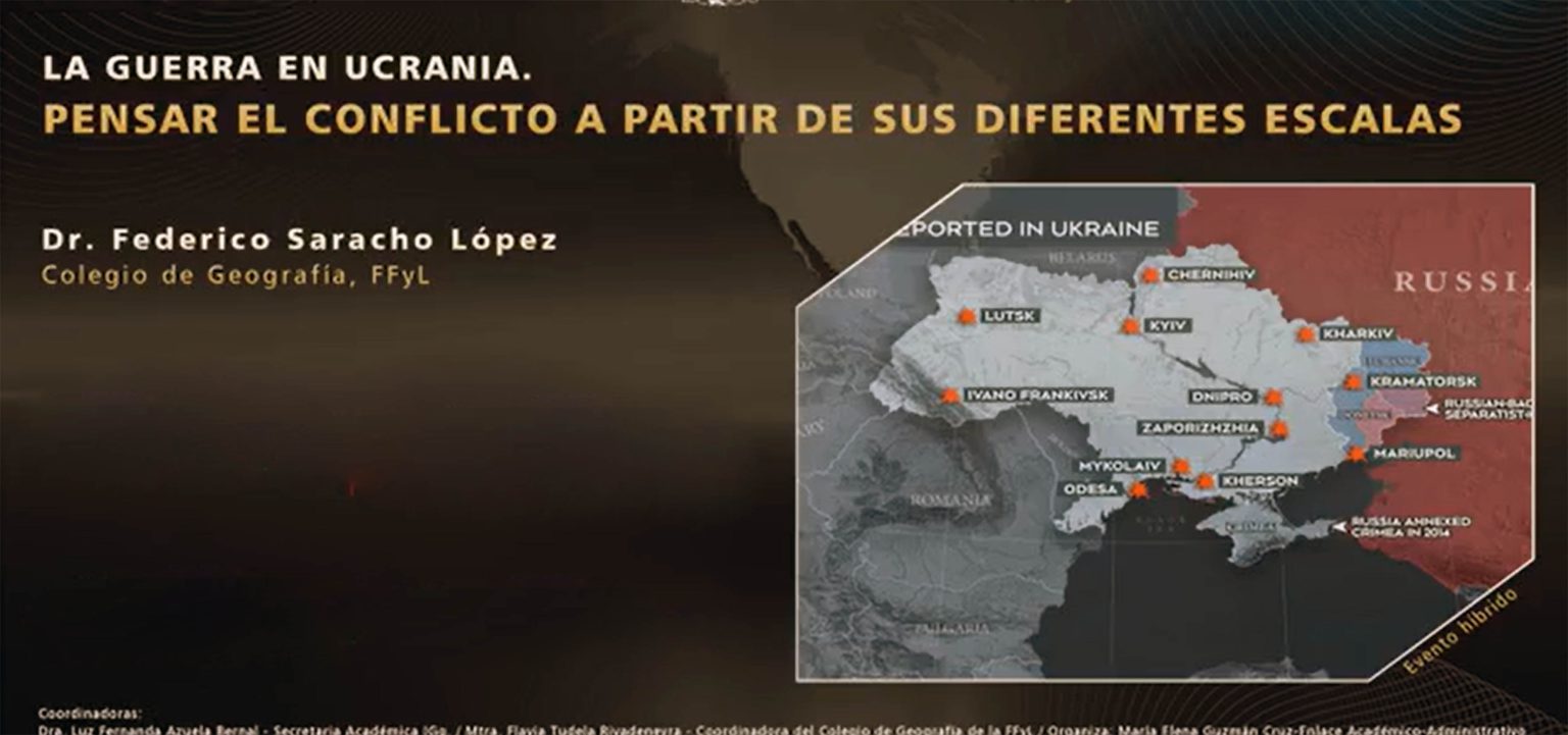 Saracho López agregó que estamos ante un conflicto muy fuerte y “podemos observar cómo comienza a fluir el capital, en particular, militar”. Estados Unidos, en 2022, dio más de mil 300 millones de dólares de asistencia a Kiev.