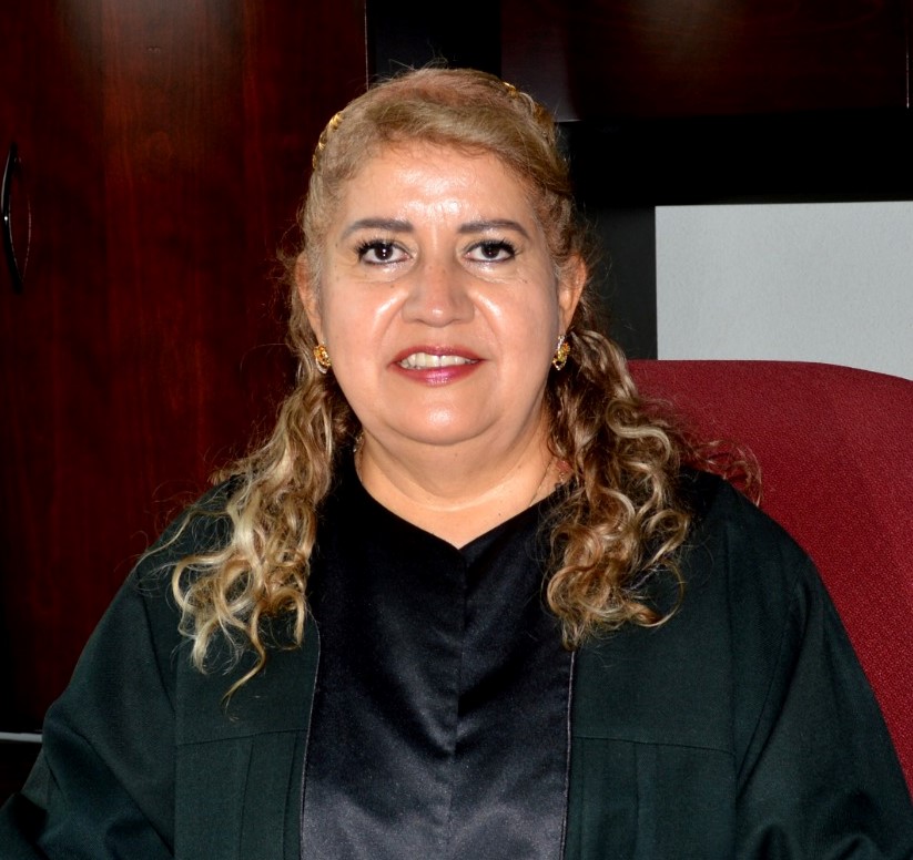 Jueza Séptimo Familiar del órgano judicial, Margarita Gallegos López, quien recordó que forman parte de la Red Mexicana de Cooperación Judicial para la Protección de la Niñez.