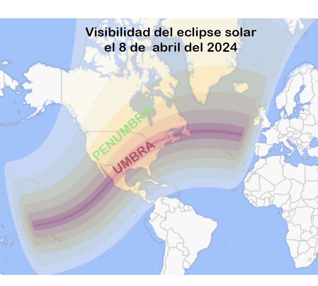 Prepara la UNAM fiesta científica y cultural para observar el Gran Eclipse Mexicano 2024.