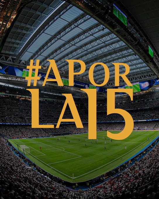El club más grande de la historia lo hace una vez más: remonta sobre el tiempo. Foto realmadrid en X.