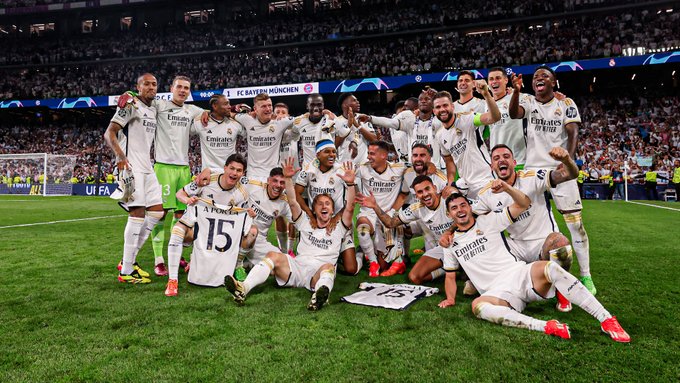 Es el ADN del Real Madrid, es la afición y el Estadio Santiago Bernabéu que se hace sentir. Foto realmadrid en X.