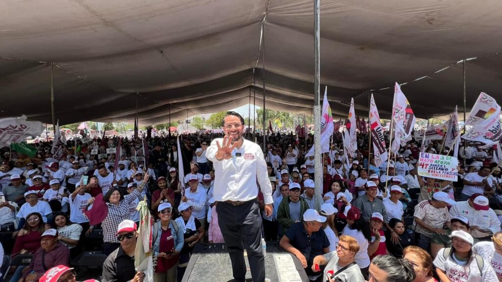 Daniel Serrano Palacios, candidato de la coalición “Sigamos Haciendo Historia” mostró su agradecimiento a las y los habitantes de Cuautitlán Izcalli que le han brindado su apoyo durante esta campaña.