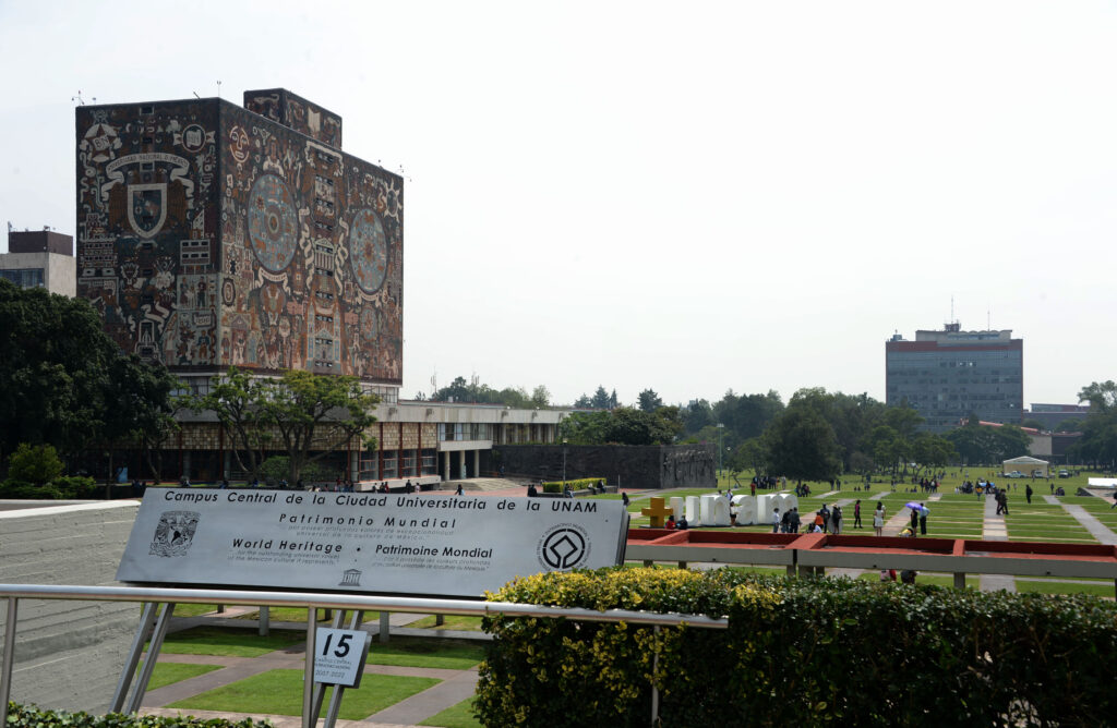 Por segundo año consecutivo es evaluada como una de las instituciones que integran el top 100. Foto DGCS-UNAM.