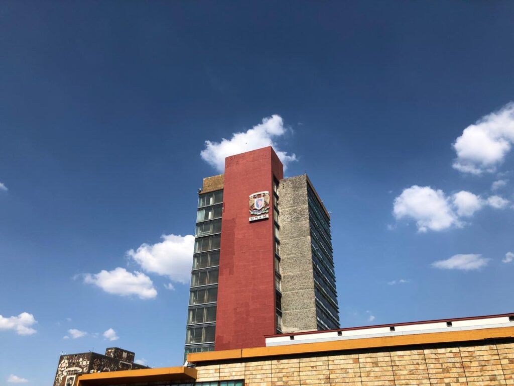 La UNAM, calificada dentro de las 100 mejores universidades del mundo. Foto @Villasana10 en X.