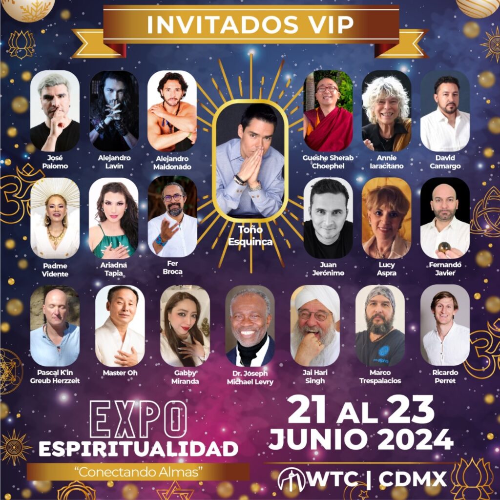 En Expo Espiritualidad www.expoespiritualidad.com los asistentes podrán encontrar todo lo relacionado a esoterismo, yoga, chakras, reiki, aromaterapia, nutrición.