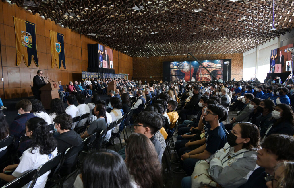 El rector de la UNAM presidió la Ceremonia de Apertura del Ciclo Escolar 2024-2025.