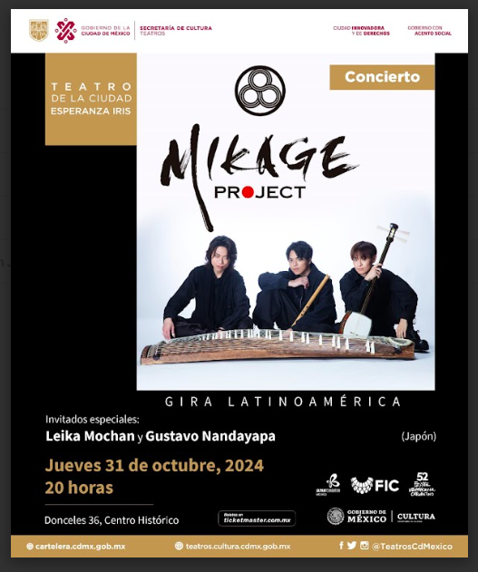 El destacado grupo nipón debutará en México con su propuesta que fusiona el género folclórico minyo con las notas del rock, jazz, pop y otros géneros contemporáneos.