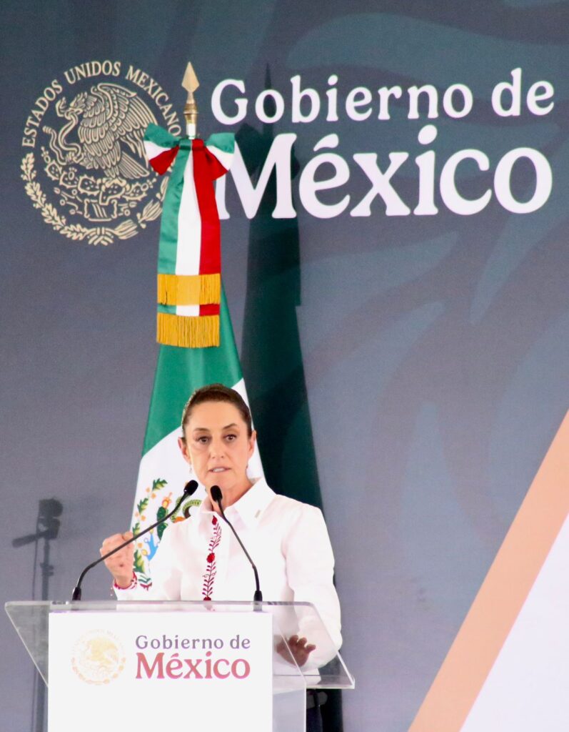 México no es colonia de nadie; siempre vamos a defender a los mexicanos en estados unidos: Presidenta Claudia Sheinbaum.