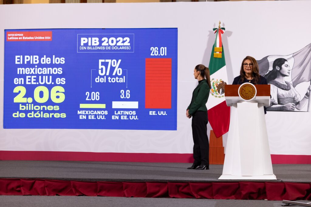 Según el estudio Datos Rápidos: Latinos en Estados Unidos 2024 del Latino Donor Collaborative (LDC) la comunidad latina en EU está conformada en 60 por ciento por mexicanos y mexicanas.