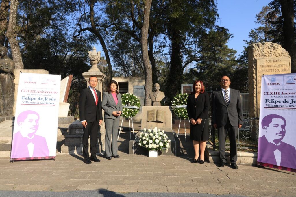 Promulga Rosi Wong el Bando Municipal de Tecámac; Rinde Homenaje al compositor Felipe Villanueva en su Natalicio 163.