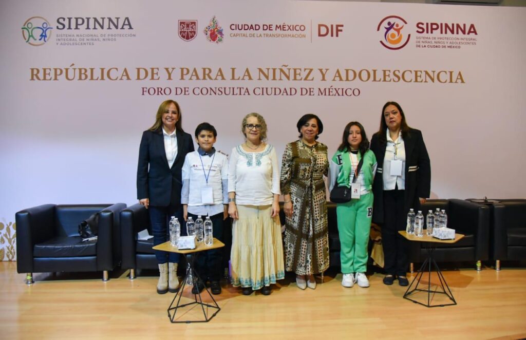 Inauguran Foro de consulta “República de y para la Niñez y Adolescencia”; participan niños de entre 8 y 17 años de las 16 alcaldías.