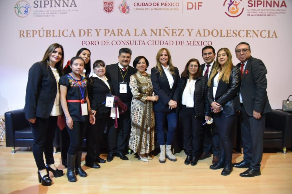 La infancia, tema prioritario para el Gobierno de la Ciudad de México, reafirman Beatriz Rojas y Araceli Damian.