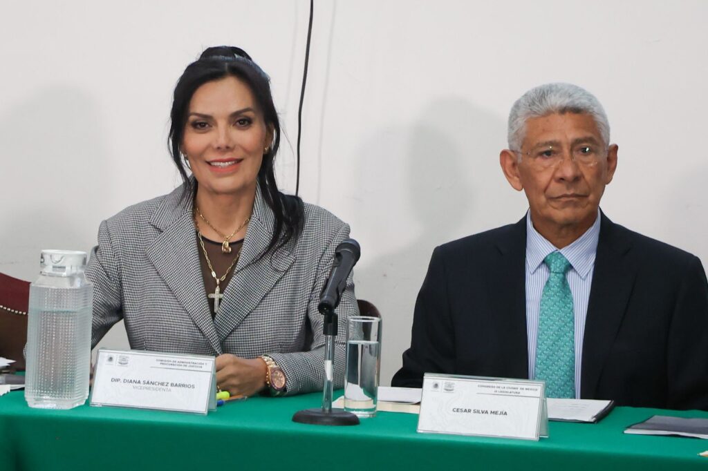 Diana Sánchez Barrios, vicepresidenta de la Comisión de Administración y Procuración de Justicia del Congreso capitalino.