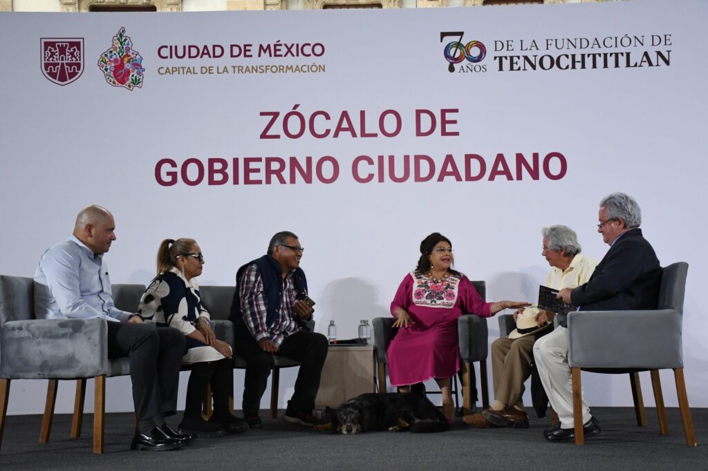 En audiencias de Zócalo de Gobierno Ciudadano, escuchamos y resolvemos, destaca jefa de Gobierno, Clara Brugada.