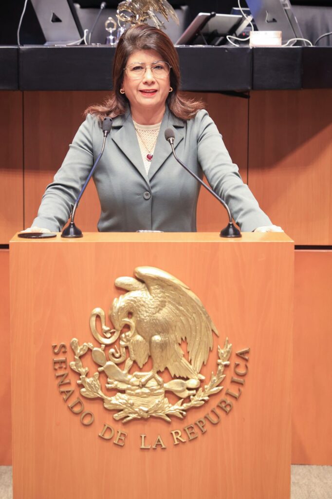 Mantiene el Estado de México su riqueza histórica y cultural a 201 años de su creación: senadora Mariela Gutiérrez Escalante.