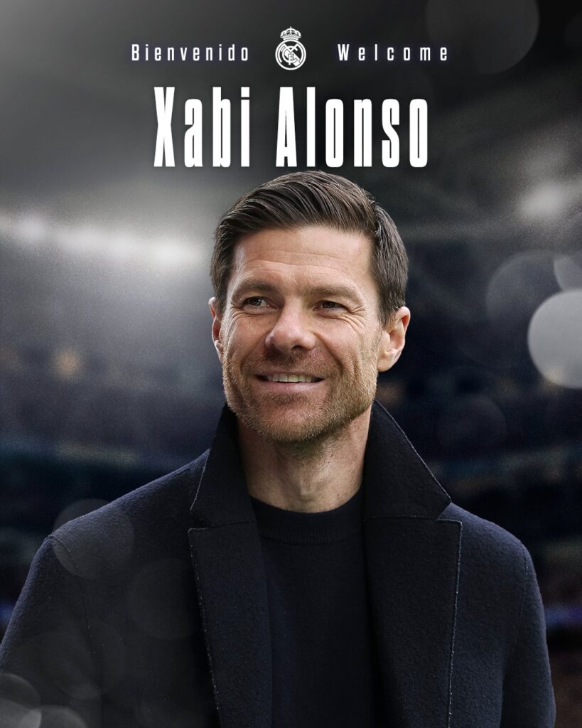 Xabi Alonso será presentado como nuevo entrenador del Real Madrid en un acto que tendrá lugar en la Ciudad Real Madrid.