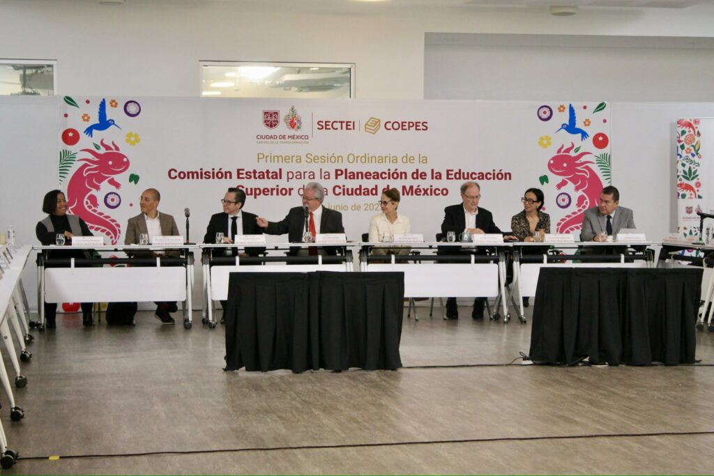 Refuerzan y crean nuevos comités en la Primera Sesión Ordinaria de la Comisión Estatal para la Planeación de la Educación Superior (COEPES).