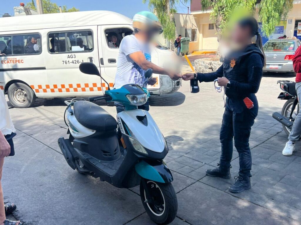 En lo que va del año, Guardia Civil de Tecámac lleva recuperadas 33 motos con reporte de robo.