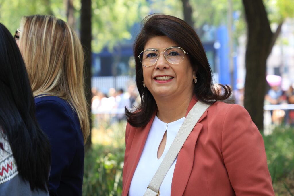 Colector Pluvial Chalco mitigará los efectos de las torrenciales lluvias en una importante zona, señala la senadora Mariela Gutiérrez, quien reconoció a la Conagua por concluir la obra en apenas cuatro meses.