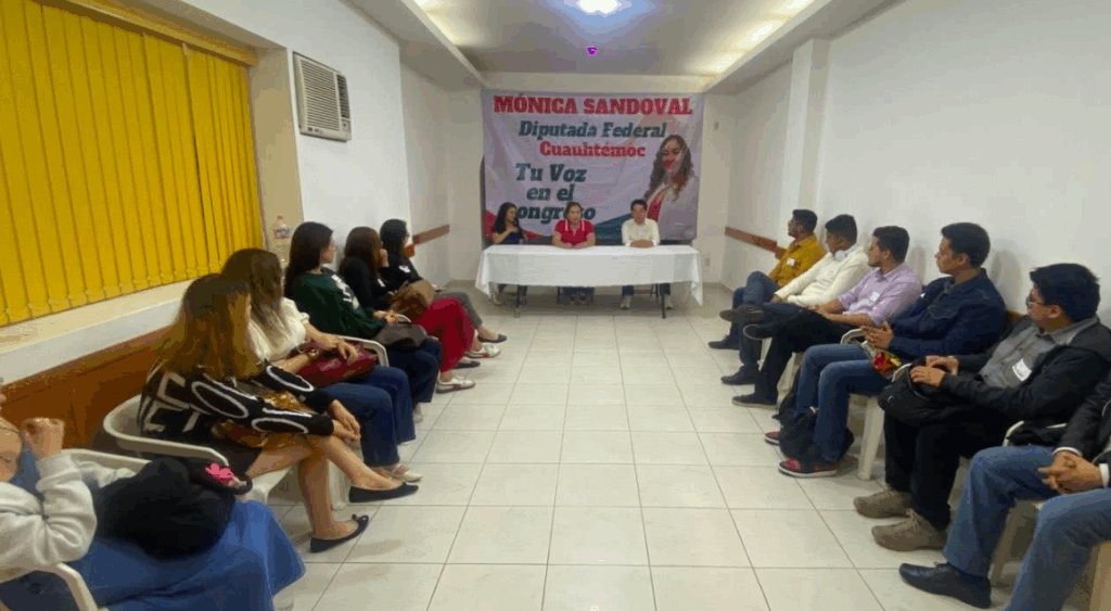 Anuncia Rita Contreras que acudirán a la FGJCDMX a ampliar declaración en relación a la carpeta de investigación No: CI-FIDAMPU/A/UI-3 C/D/00343/04-2025 y presentar las pruebas para realizar la imputación correspondiente, así como para referir y hacerla responsable de todo el mobiliario de logística: sillas, carpas, equipos de perifoneo, suministros de higiene, entre otros objetos.
