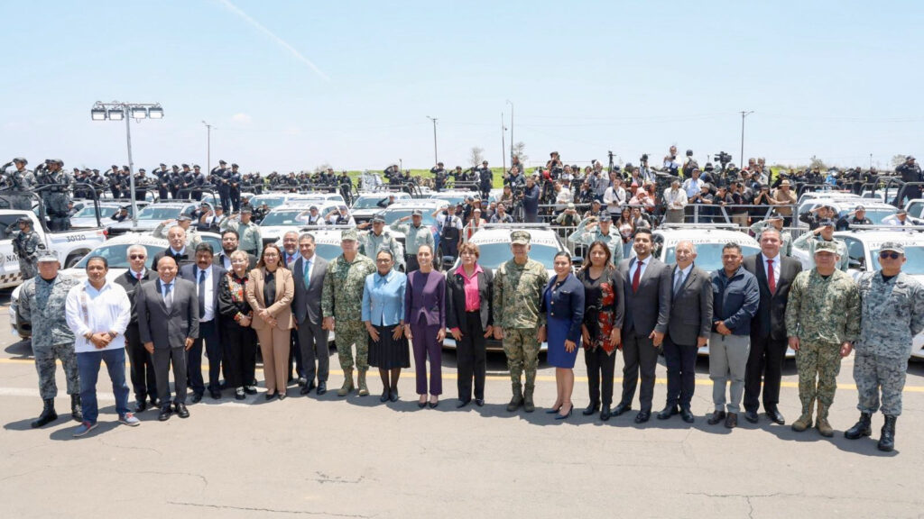 Presidenta Claudia Sheinbaum presentó Mando Unificado de la Zona Oriente del Estado de México que ha logrado una reducción del 14% en homicidios dolosos.