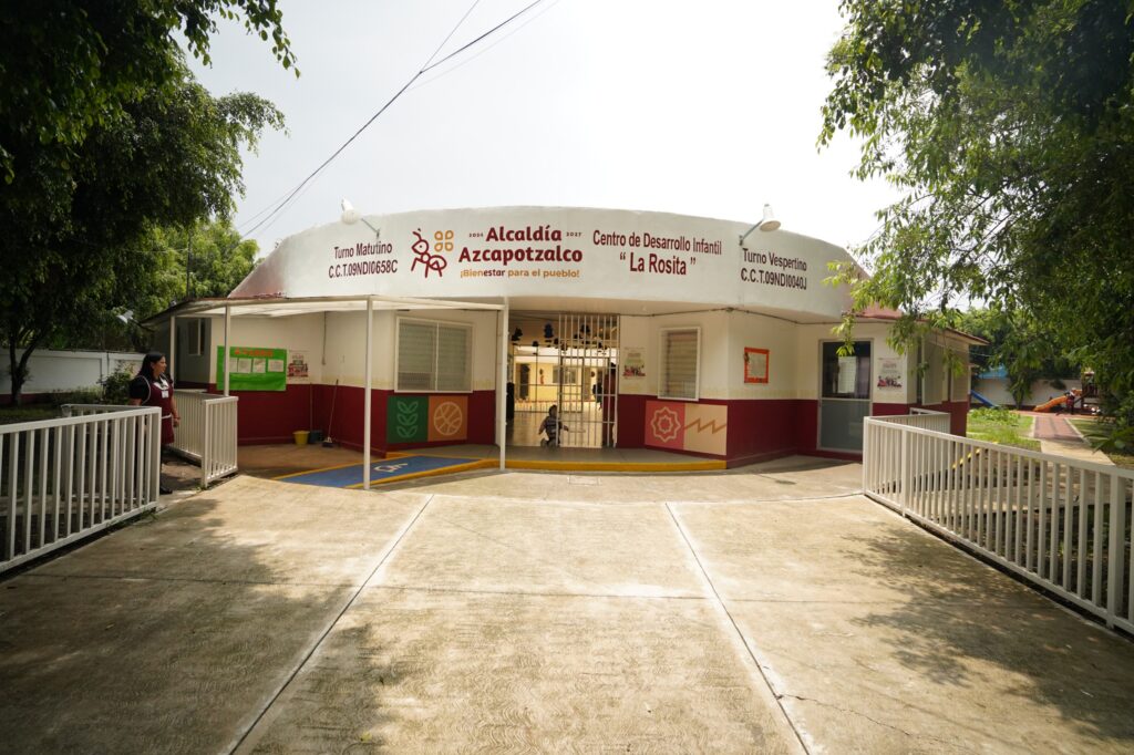 La Alcaldía Azcapotzalco plantea mejorar estos espacios para brindar a la infancia espacios seguros y dignos.