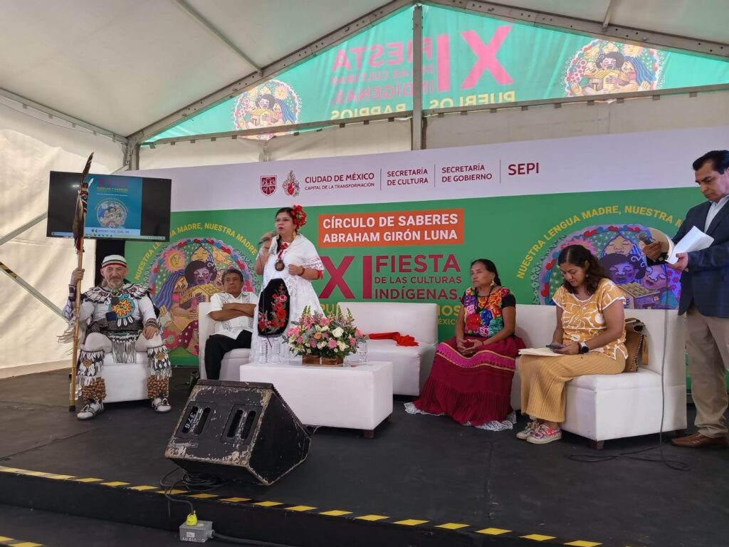 Se hablara de paz, cultura y de la justicia, ya que hay mucha violencia y muchas situaciones que como pueblos indígenas no gustan: Florentina Santiago.