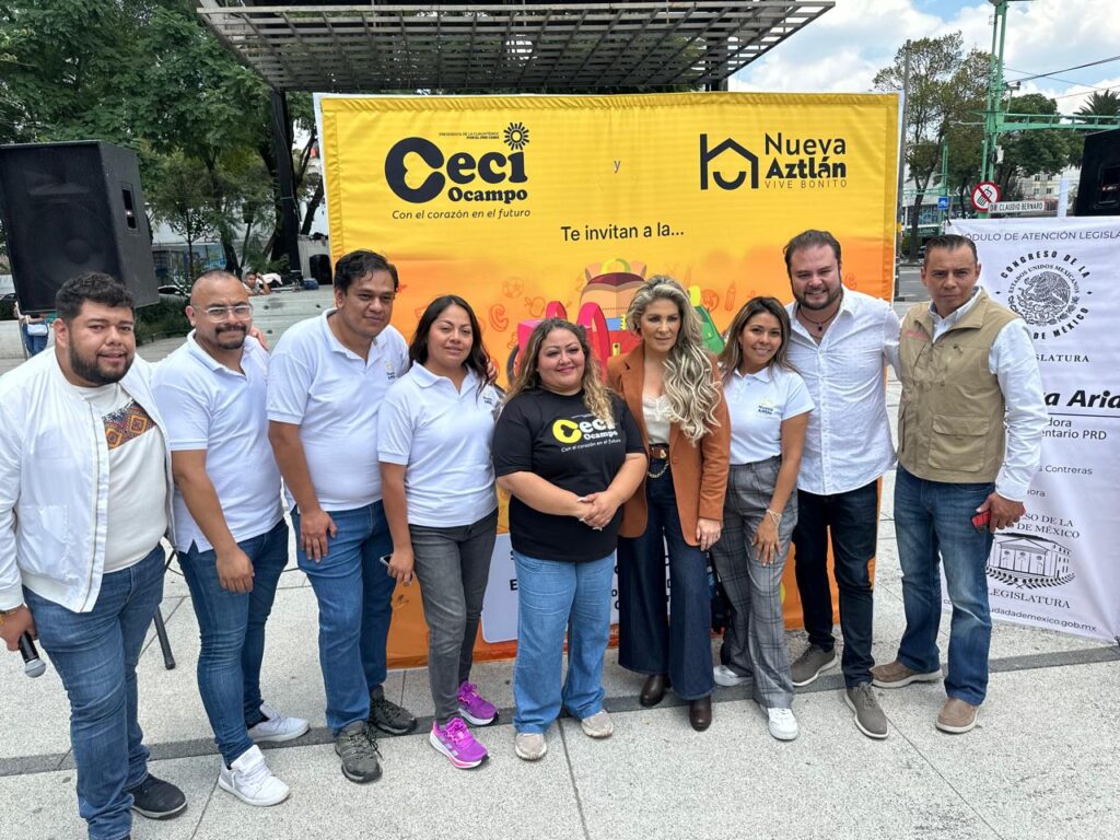 PRD CDMX y Nueva Aztlán celebran con éxito El Mochilatón y Jornada de Servicios Gratuitos en beneficio de niños y niñas de alcaldía Cuauhtémoc.
