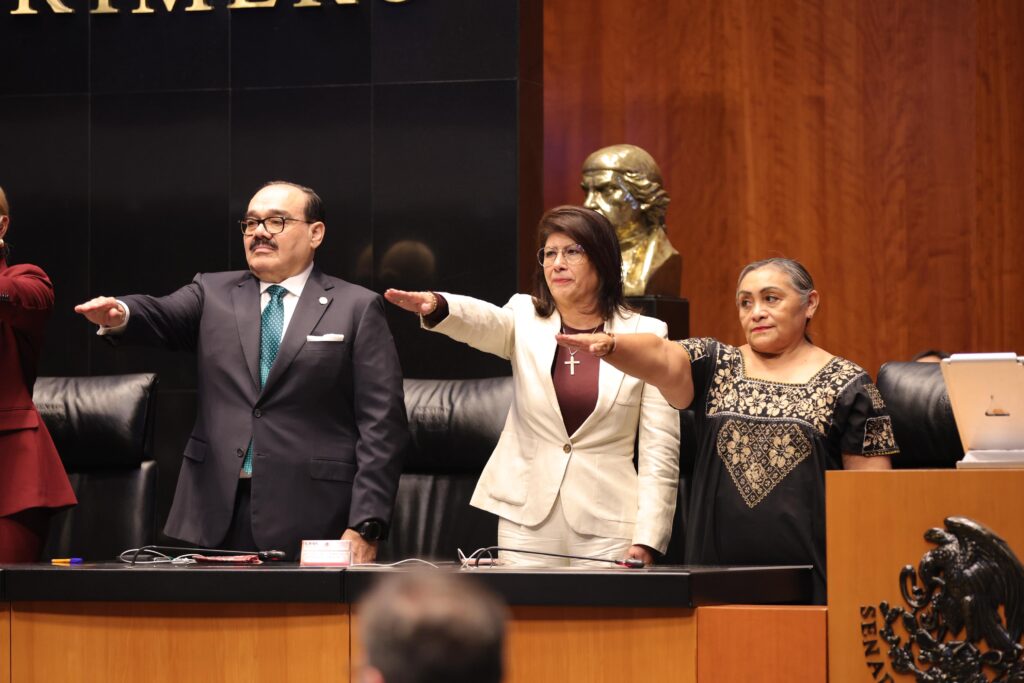 La representante del Estado de México, Mariela Gutiérrez Escalante, fungirá como Secretaria de este órgano de dirección parlamentario.