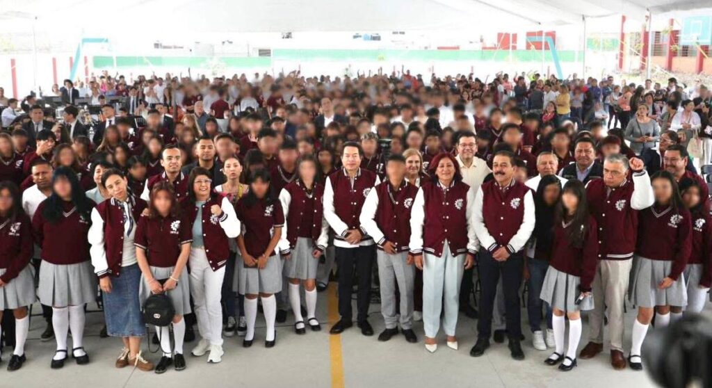 Durante la inauguración del CBTIS 289 en Tecámac reconocen el propósito del Gobierno Federal de aumentar los espacios de medio superior.