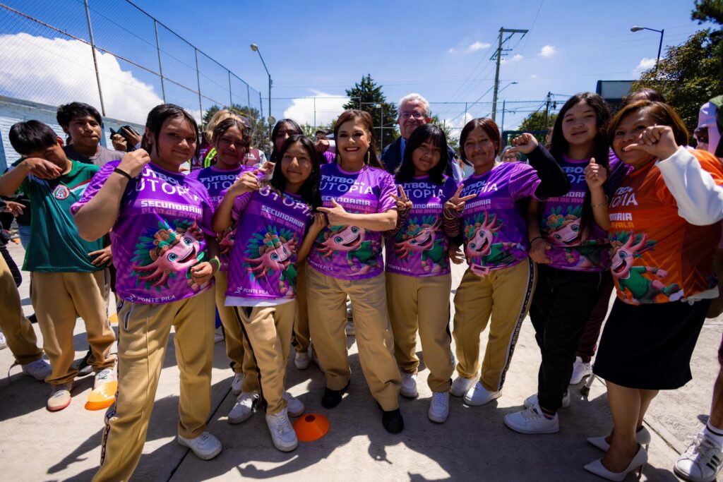 Clara Brugada impulsa Educación Utopía como nuevo modelo educativo integral con talleres artísticos, culturales, deportivos y científicos.
