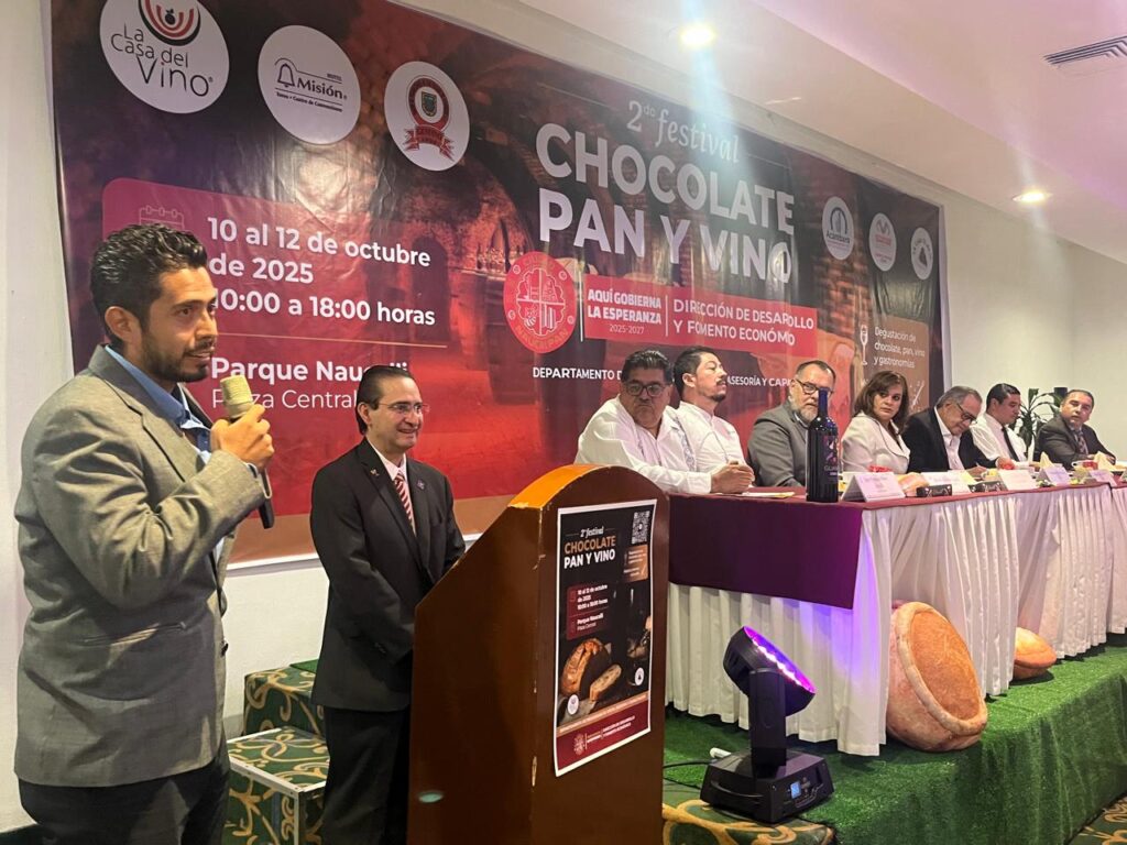 Lanzarán el Primer Concurso Elaboración del Mejor Pan de Naucalpan en el Festival Chocolate, Pan y Vino.