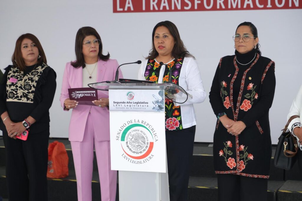 Destaca la senadora Mariela Gutiérrez Escalante destaca las tradiciones y la rica historia de Chimalhucán.