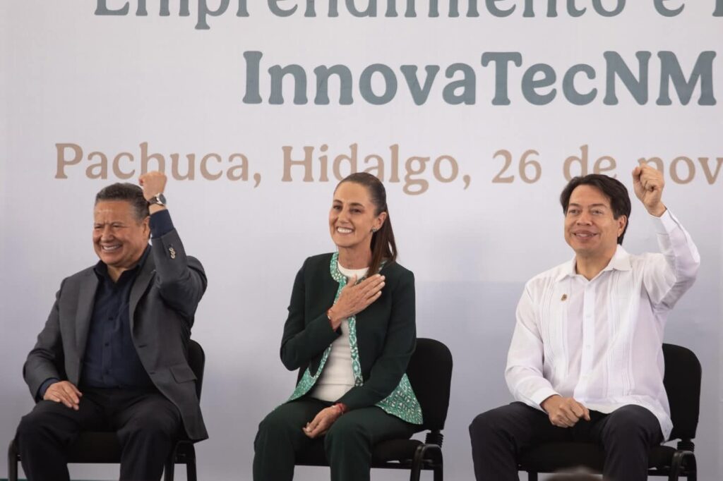 México potencia científica: Presidenta Claudia Sheinbaum anuncia fondo InnovatecNM para impulsar proyectos tecnológicos; iniciará en 2026.