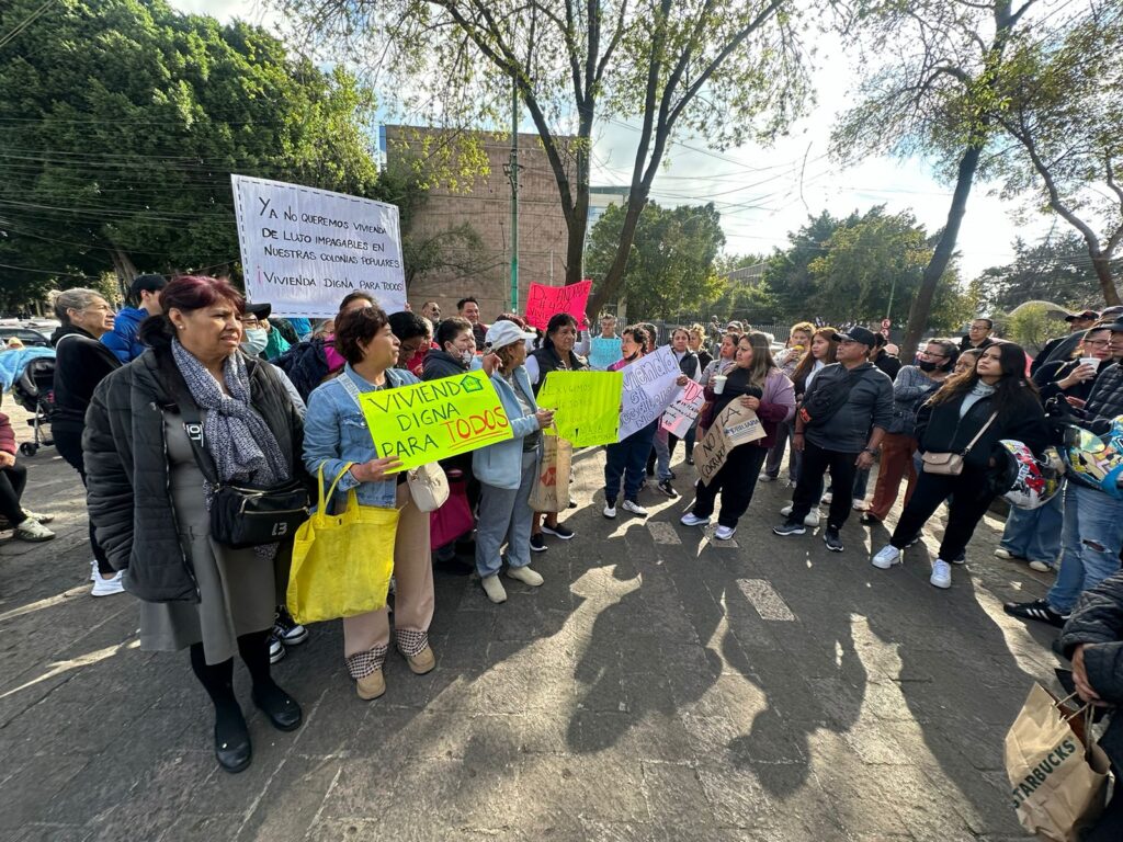 Movimiento Nueva Aztlán demanda que predio de Doctor Andrade 430 sea destinado a vivienda popular para habitantes de la colonia Buenos Aires.