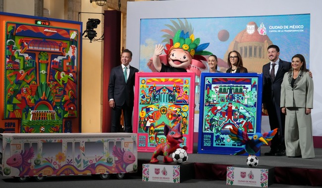 En el marco del Mundial 2026, se presentaron las acciones locales que se realizarán en las sedes mexicanas, en materia de infraestructura, transporte público, cultura, seguridad y protección civil.